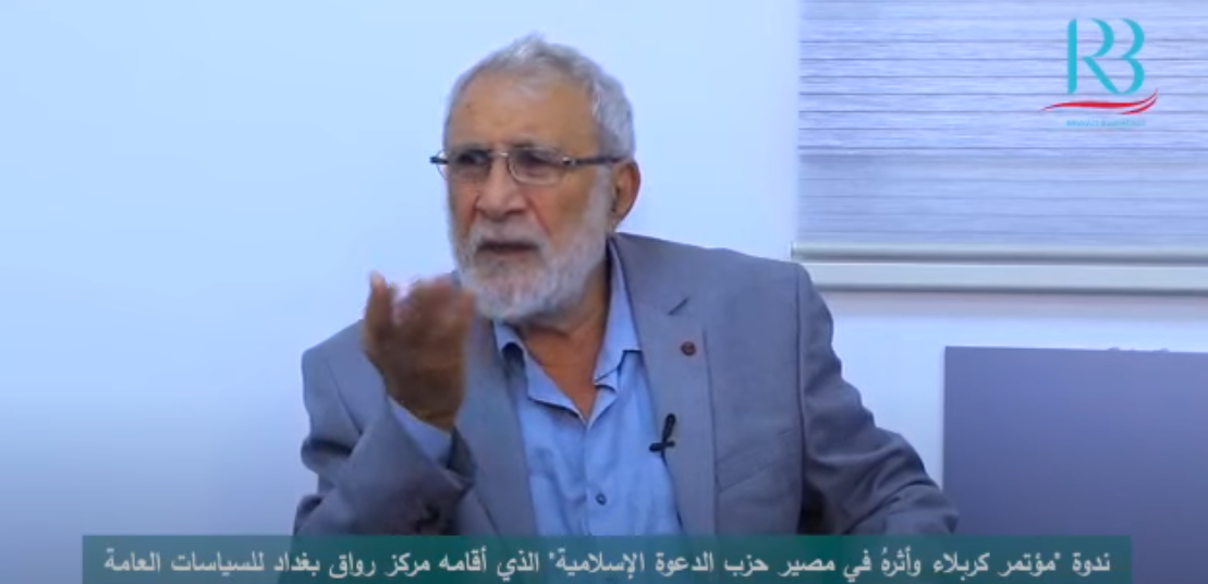 غالب الشابندر: السيد السيستاني قال للسياسيين الشيعة إياكم ان تتورطوا بالسلطة التنفيذية