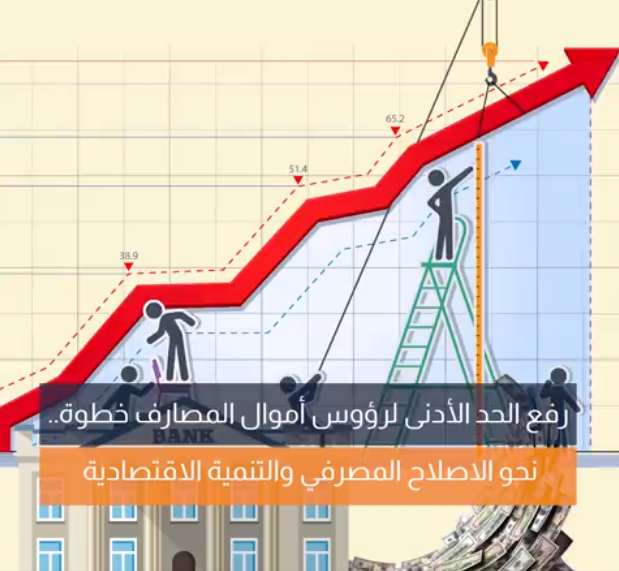 رفع الحد الأدنى لرؤوس أموال المصارف خطوة نحو الاصلاح المصرفي والتنمية الاقتصادية