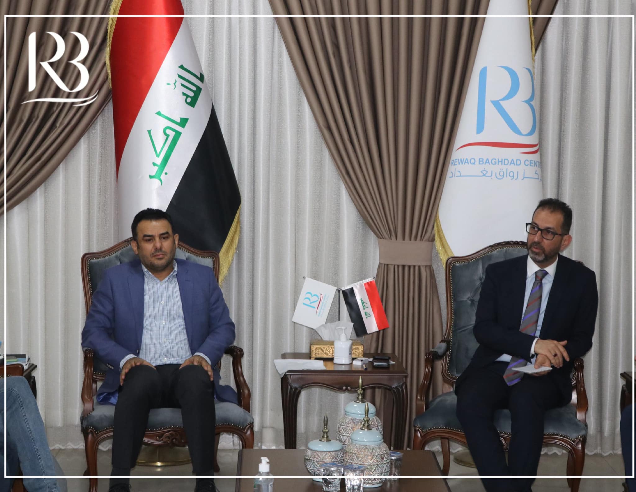 اقام مركز رواق بغداد للسياسات العامة مأدبة افطار  بحضور جمع مميز من رؤساء واعضاء مراكز الدراسات  في العراق