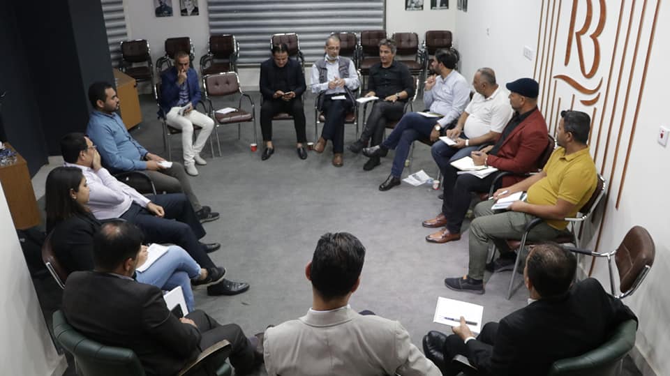 نقاش نخبة باحثين حول نجاح زيارة مركز رواق بغداد لمصر بدعوة من مجلتي السياسة الدولية والديمقراطية الصادرتان عن مركز الاهرام