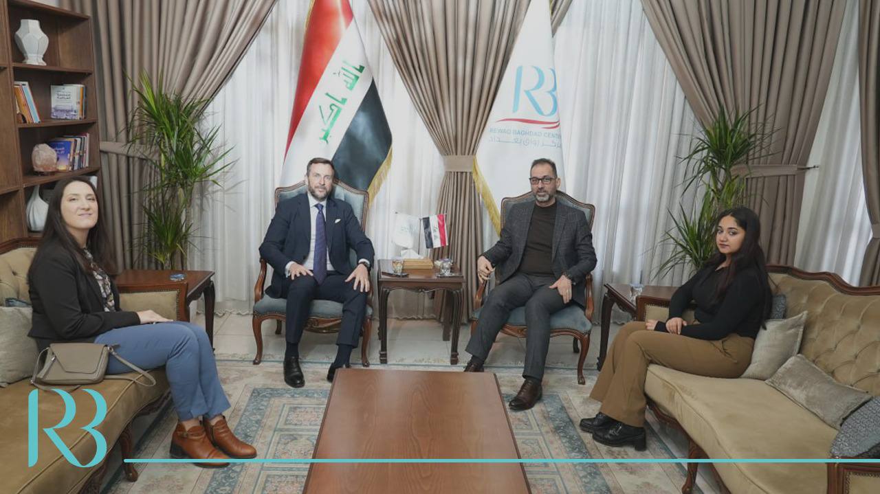 زيارة سعادة سفير إيطاليا في بغداد نيكولو فونتانا