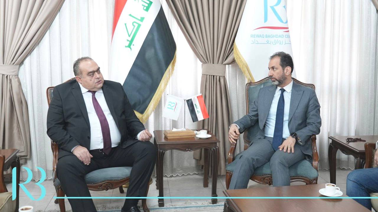 زيارة سعادة السفير الروماني في بغداد السيد رادو أوكتافيان دوبري