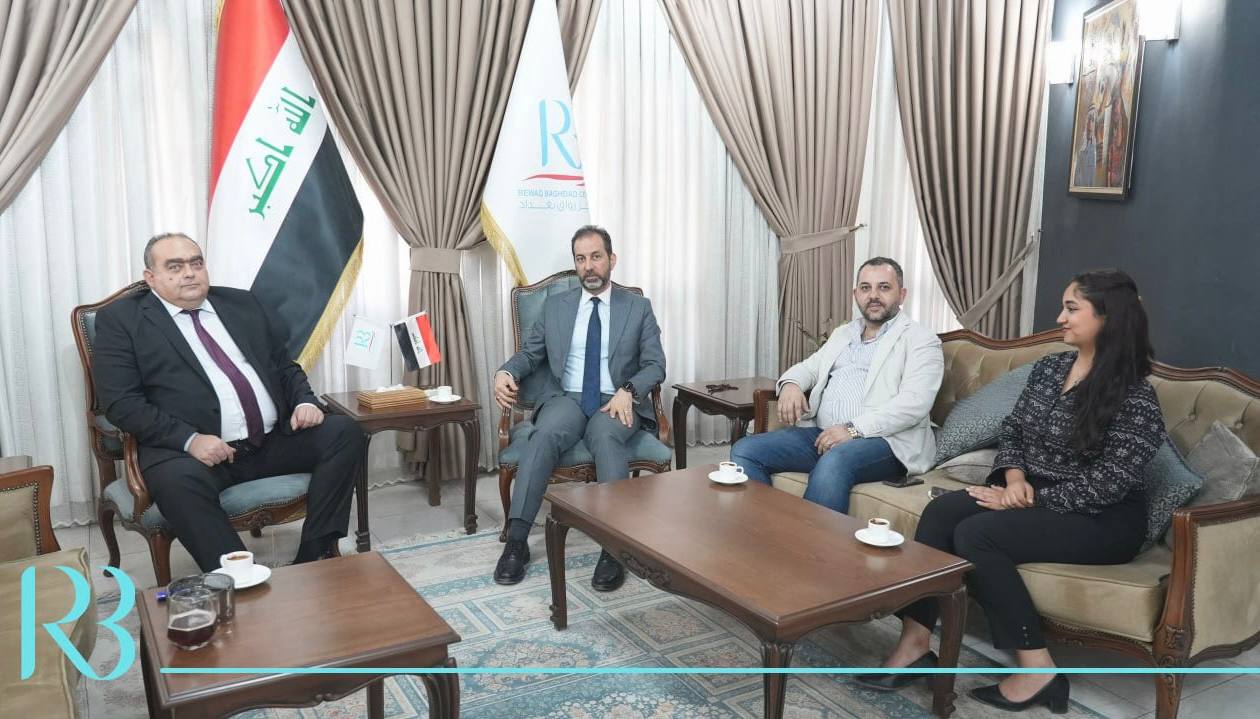 زيارة سعادة السفير الروماني في بغداد السيد رادو أوكتافيان دوبري